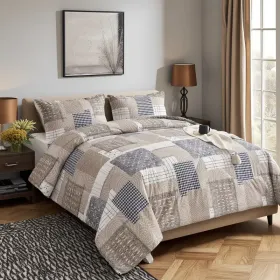 3pieces Comforter set King (Comforter *1+Pillowcase*2) Extremely diverse styles (style: HaoFengJing TuoSeGeZi)